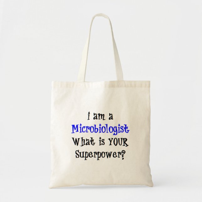 Tote Bag microbiologiste (Devant)