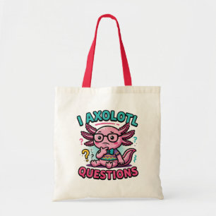 Tote Bag Mignon Axolotl Nerd I Axolotl Questions Marques de