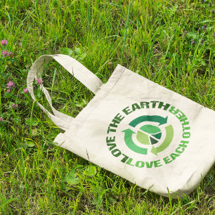 Tote Bag Mignon Love The Earth Activiste De l'environnement