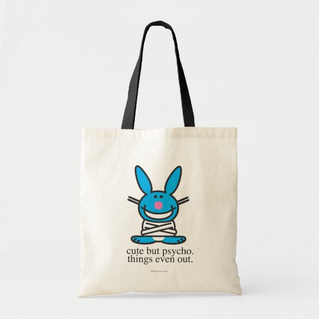 Tote Bag Mignon mais psychopathe (Devant)