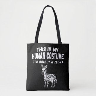 Tote Bag Mignonne C'Est Mon Costume Humain Je suis Vraiment