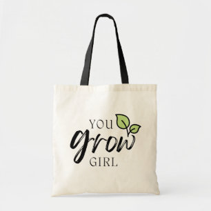 Tote Bag Mignonne, fille Plante Lover's
