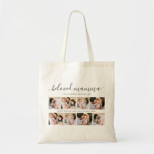 Tote Bag Mignonne Mamma Maman Maman Fête des mères Collage 