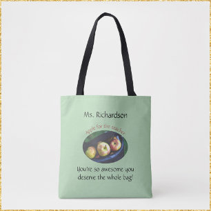 Tote Bag Mignonne Merci un enseignant