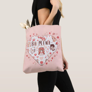 Tote Bag Mignonne Romance : Saint Valentin