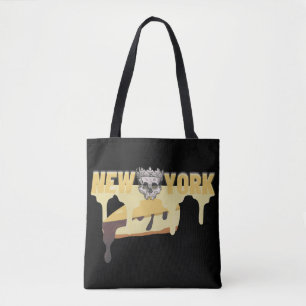 Tote Bag Mikitiez cheesecake au fromage de myrtille newyork