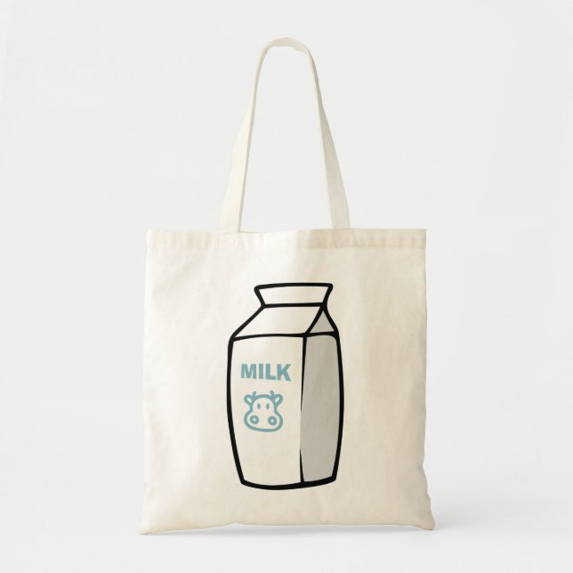 Tote Bag Milk Carton (Devant)