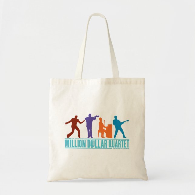 Tote Bag Million de quartet du dollar sur l'étape (Devant)