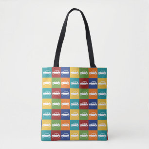 Tote Bag Mini-Cooper en damier Clair