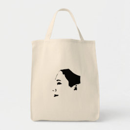 Tote Bag Minimalisme Dessin Dessin Femme Lady Girl
