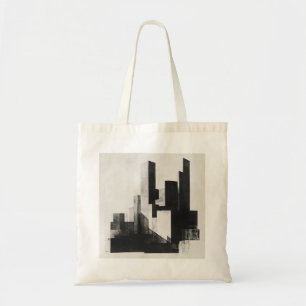 Tote Bag Minimaliste Skyline Fourre-tout