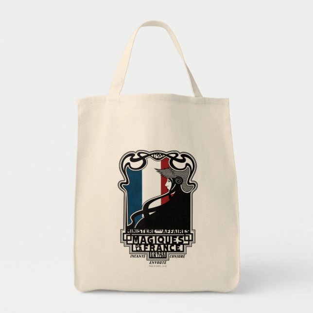Tote Bag Ministère des affaires Magiques de la France (Devant)
