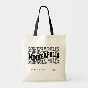 Tote Bag Minneapolis Convention Welcome Bag Salon Fourre-to