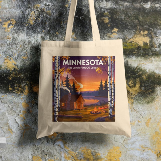 Tote Bag Minnesota vintage (Créateur téléchargé)