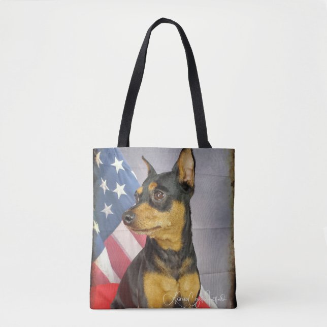 Tote Bag MinPIn Patriotique (Devant)