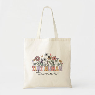 Tote Bag Minuscule Fleur sauvage enseignant de Tamer humain