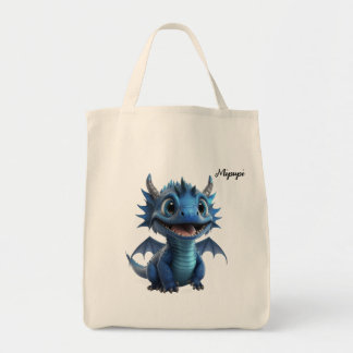 Tote Bag Mipupi Blue Dragon