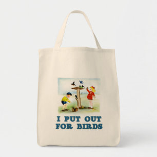 Tote Bag Mise en vente pour oiseaux (enfants)