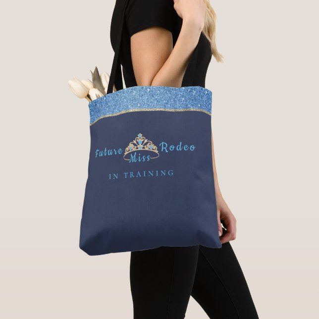 Tote Bag Miss Rodeo Crown Future Miss Rodeo en formation (De près)