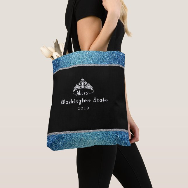 Tote Bag Miss USA Crown Titre personnalisé (De près)