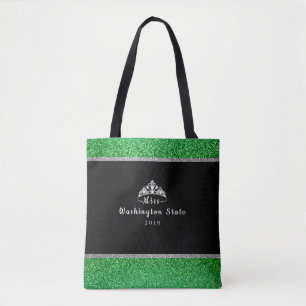 Tote Bag Miss USA Crown Titre personnalisé