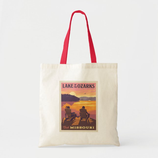 Tote Bag Missouri | Lac des Ozarks (Devant)