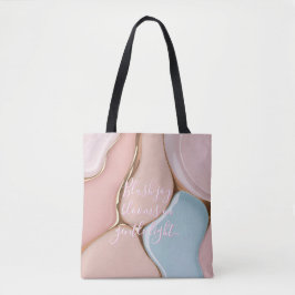Tote Bag mit stilvollem abstraktem Grafikdruck Tasche