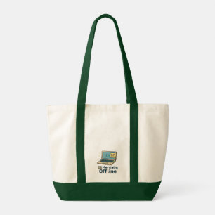 Tote Bag Mmental hors ligne - Portable drôle Chargement de 