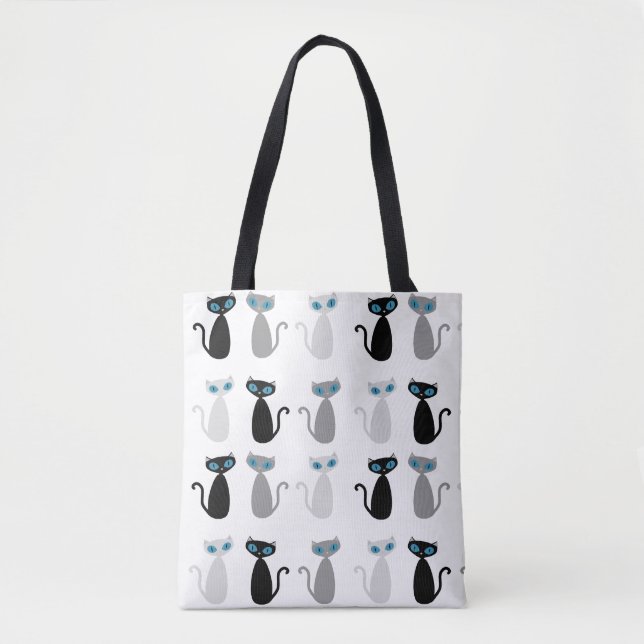 Tote Bag Mod Cat Fourre-tout (Devant)