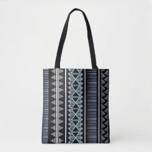 Tote Bag Mode aztèque bleue/verte Multi Fourre-tout