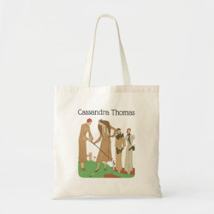 Tote Bag Mode des années 1920 Femmes élégantes jouant au go