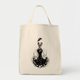 Tote Bag Mode Diva tourbillonné