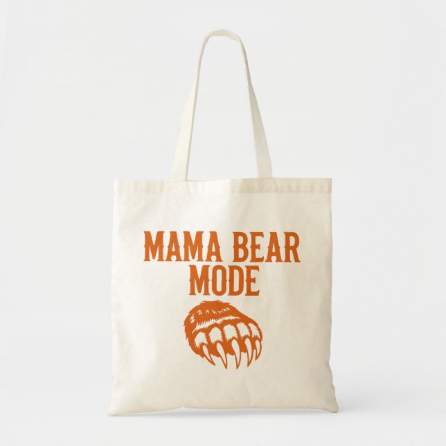 TOTE BAG MODE OURS MÈRE (Devant)