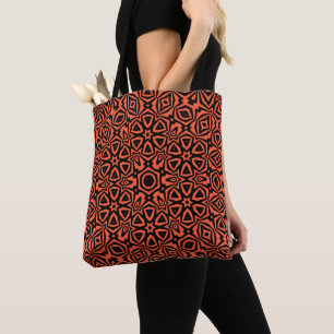 Tote Bag Mode Vintage géométrique motif