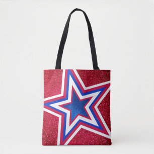 Tote Bag Modèle de la campagne américaine Parties scintilla
