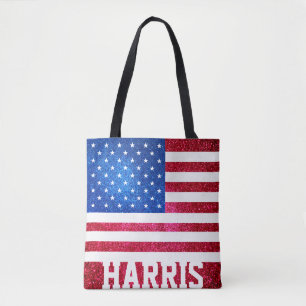 Tote Bag Modèle de la campagne américaine Parties scintilla