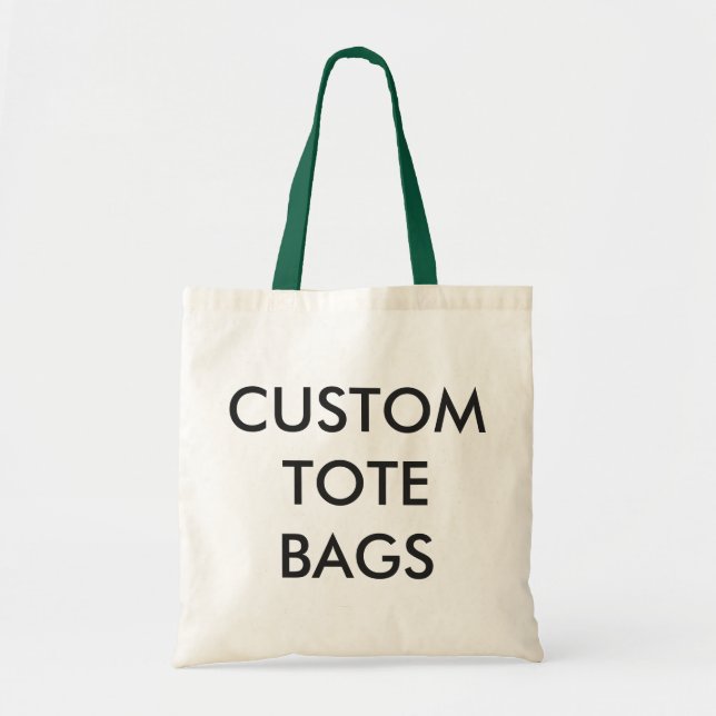 Tote Bag Modèle vierge Fourre-tout Budget personnalisé pers (Devant)