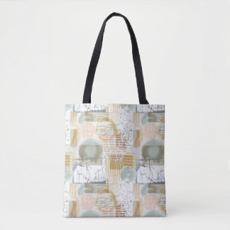 Tote Bag Modern Abstract Pattern