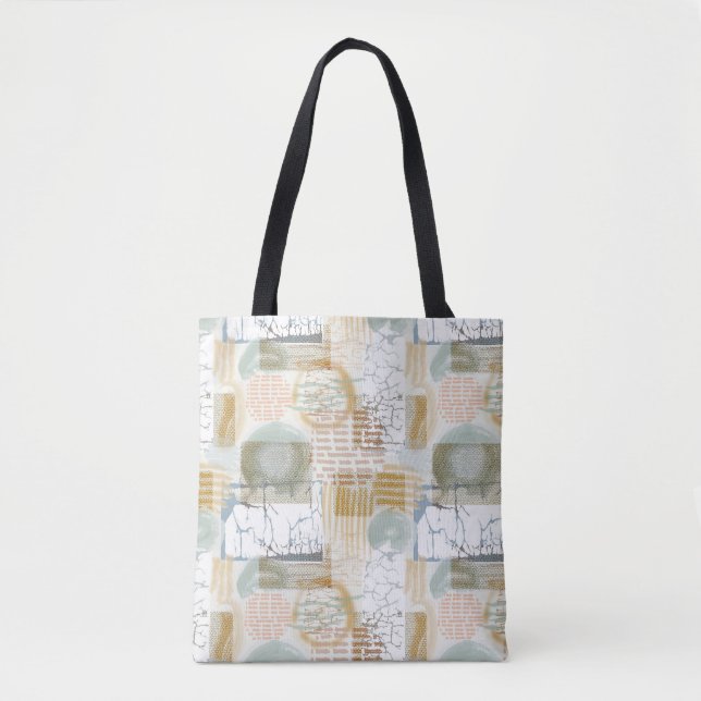 Tote Bag Modern Abstract Pattern (Devant)