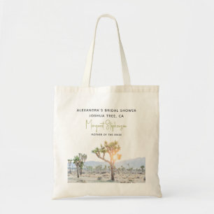 Tote Bag Modern Boho Desert Joshua Tree Bridal Shower Favor