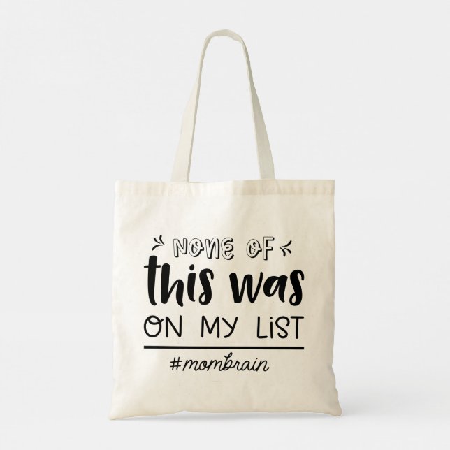 Tote Bag Modern Typography funny Quotes (Dos)