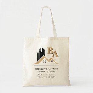 Tote Bag Moderne Ajoutez votre propre logo professionnel Bl
