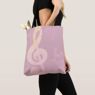 Tote Bag Moderne minimaliste Rustique Grunge Rose