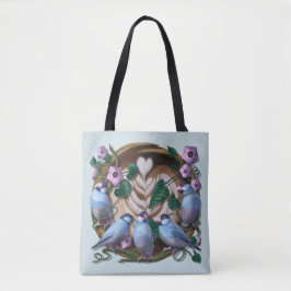 Tote Bag Moineaux de Java, Café de Java