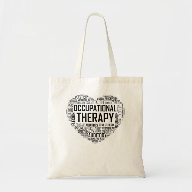Tote Bag Mois-cadeau d'un ergothérapeute de l'OT (Devant)