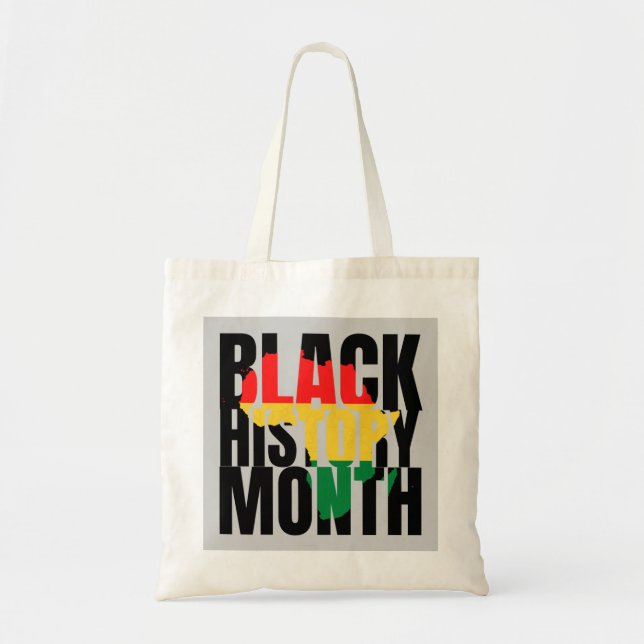 Tote Bag Mois de l'histoire des Noirs (Devant)