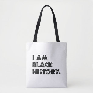 Tote Bag Mois de l'histoire des Noirs Conception graphique 