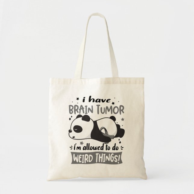 Tote Bag Mois de sensibilisation à la tumeur cérébrale Cade (Devant)