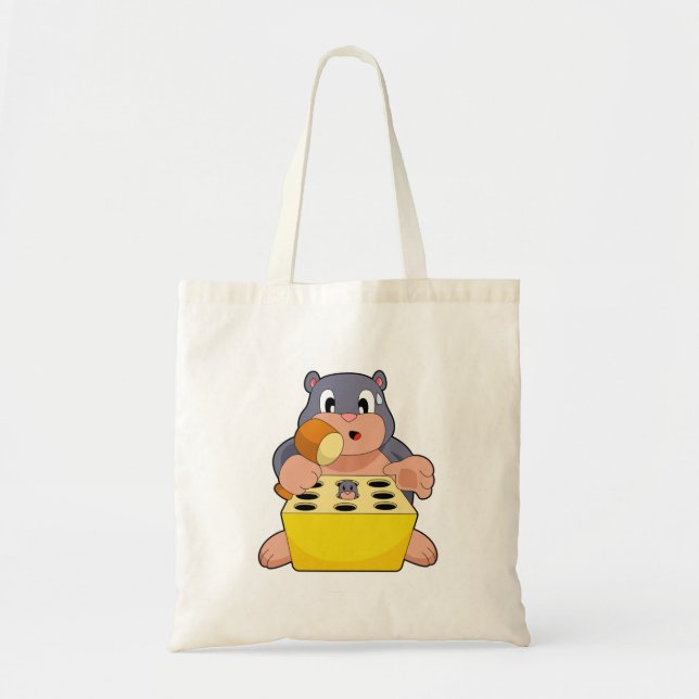 Tote Bag Mole Game (Devant)