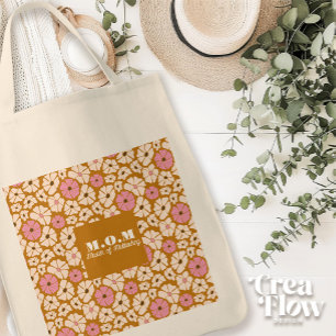 Tote Bag MOM_Master du Multitâche drôle de citation florale